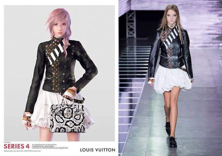 Final Fantasy XIII character featured in new Louis Vuitton